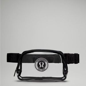 NWT Lululemon CLEAR Logo Everywhere Belt Bag